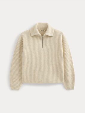 Everlane The Half-Zip Sweater In Luxe Merino - Size XS